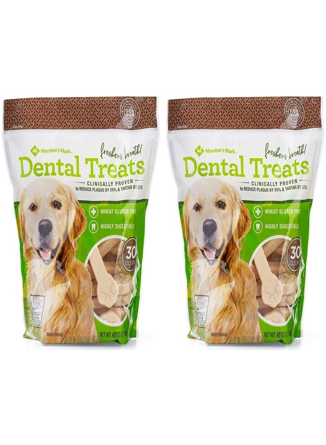 Member's Mark Dental Chew Treats for Dogs 30 ct. / 2 Pack - Image 1
